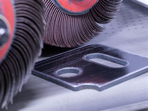 sheet metal milling|grinding edges of sheet metal.